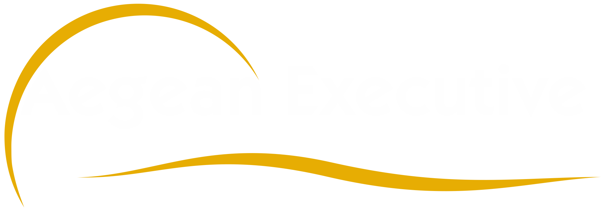 aegean travel white logo